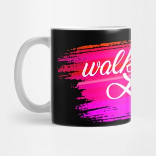 Inspirational Walk in Love Bible Verse Valentine Quote Mug